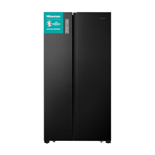 Beste Side-by-Side Kühlschrank Platz 2: Hisense RS677N4AFC Side by Side...