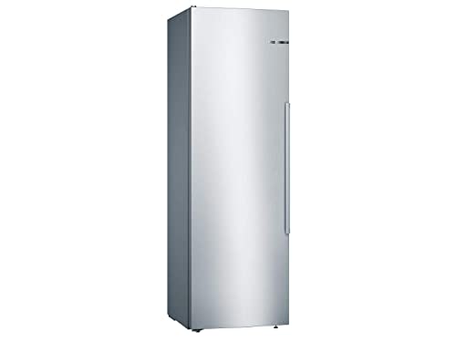 Beste Kühlschränke: Bosch KSV36AIDP Serie 6 Kühlschrank,186 x 60 cm, 346 L,VitaFresh plus 2x längere Frische,LED-Beleuchtung gleichmäßige Ausleuchtung,EasyAccess Shelf ausziehbare Glasplatten,Inox-antifingerprint (EEK D)