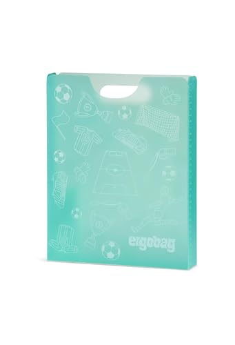 Beste Heftbox Platz 6: ergobag Heftebox DIN A4 inkl. Griff...