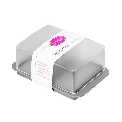 Beste Butterdose Platz 8: homeXpert Butterdose, Butterbox aus...