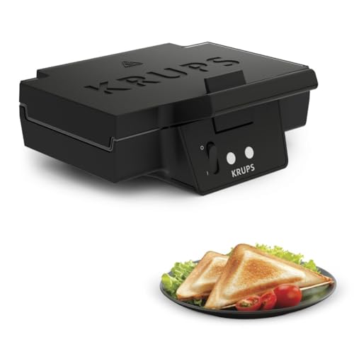 Beste Sandwichmaker Platz 3: Krups Sandwichmaker FDK451 | für...