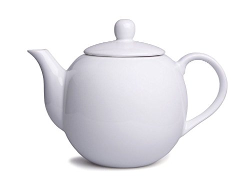 Teekanne Tests & Sieger: Schöne weiße Porzellan Teekanne...