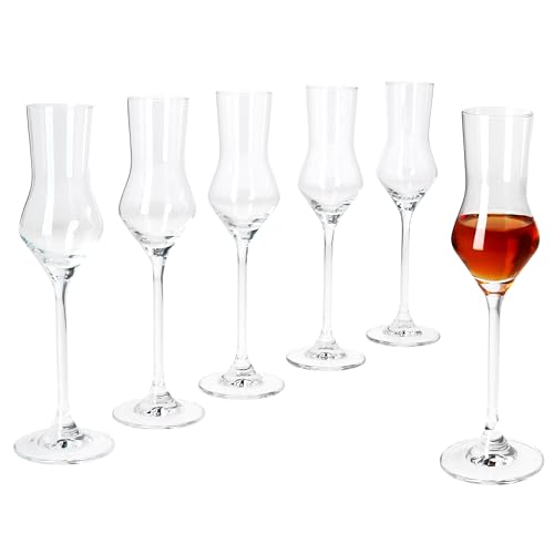 Sherryglas: MamboCat 6er Set Specials Spirits Grappa-Gläser I...