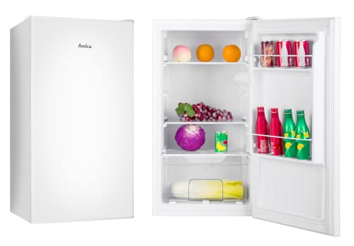 Beste Standkühlschränke: Amica VKS 351 116 W Vollraum-Kühlschrank / Weiß / 85cm (H) x 45cm (B) x 41cm (T) / 61 Liter / Stand-Kühlschrank