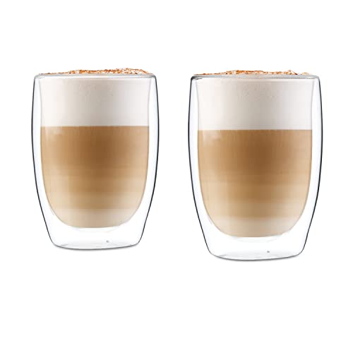 Doppelwandige Glas Test: GLASWERK Design Latte Macchiato Gläser...