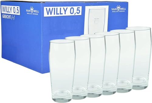 Van Well Willibecher 0,5l 6er Set - Premium...