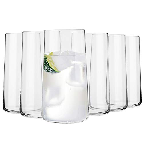 Gläserset: Krosno Highball Wasserglas Saft | 6 Stück | 540...