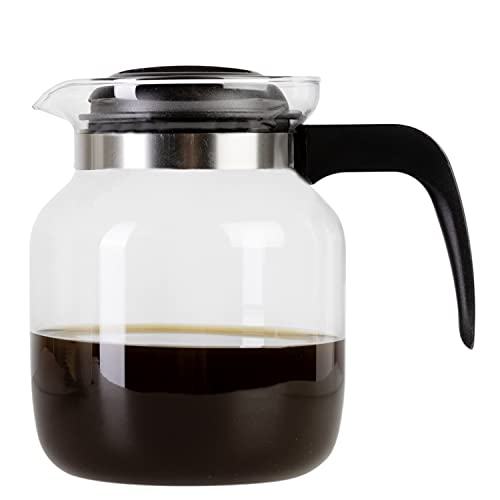Teekanne: Wenco Premium Glas-Kaffeekanne/Teekanne mit...