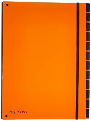 Beste Unterschriftenmappe Platz 15: Pagna Pultordner 12-teilig, orange