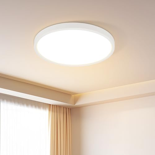 Badezimmerlampe: muyuua Deckenlampe LED Deckenleuchte Flach -...