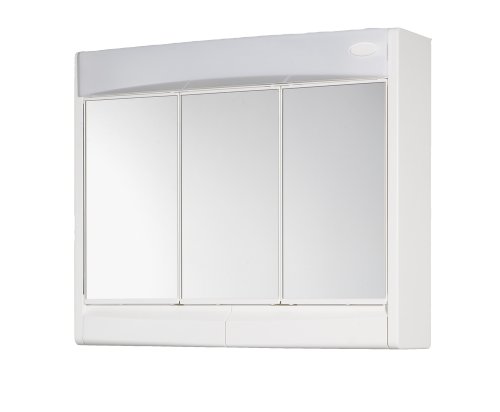 Beste Spiegelschrank Platz 14: Jokey Spiegelschrank Saphir mit LED...