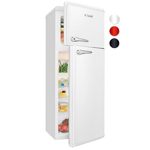 Retro Kühlschrank: Bomann Retro Kühlschrank mit Gefrierfach |...