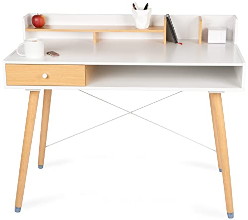 Sekretär: WONDERMAKE® Design Schreibtisch aus Holz mit...
