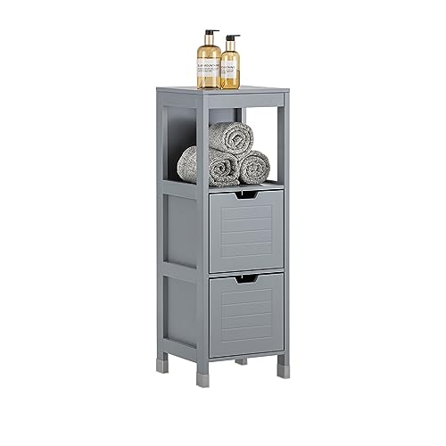 SoBuy FRG127-SG Badkommode Badschrank mit...