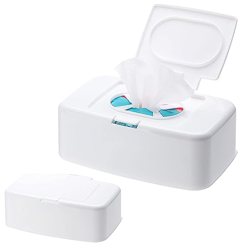 Feuchttücherbox: Funmo 2 Stück Feuchttücher Box,Toilettenpapier...