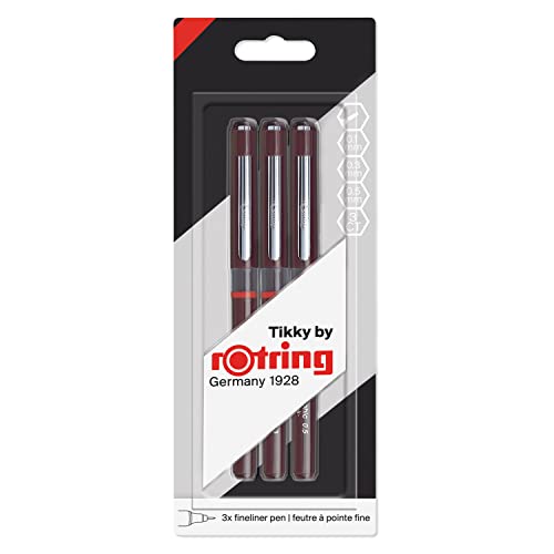 Beste Tuschefüller Platz 12: rOtring Tikky Grafik Fineliner...