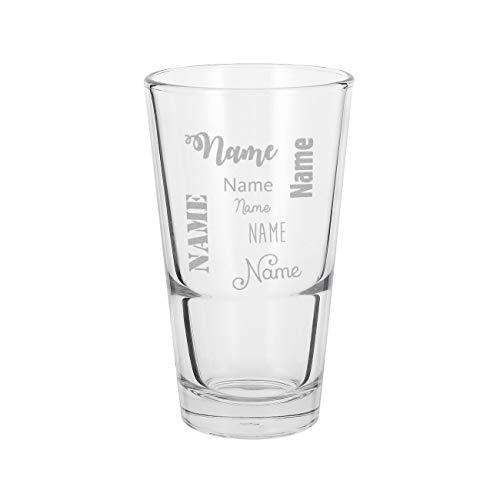 : Herz & Heim® Trinkglas - Longdrinkglas mit Gratis...