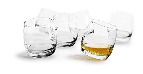 Rumglas: Sagaform 5015280 Bar, Rocking Whiskey Gläser...