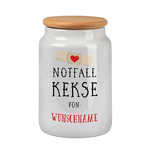 Sunnywall personalisierbare Notfall Keksdose mit...