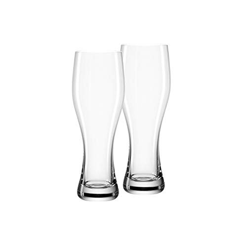 Weizenbierglas Test: Leonardo Weizenbierglas 2er Set 049447...