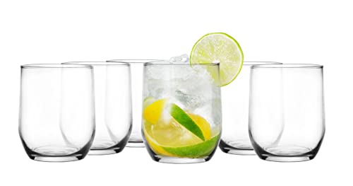 Wasserglas: Glasmark Krosno Gläser 6er Set 0,3 Liter...