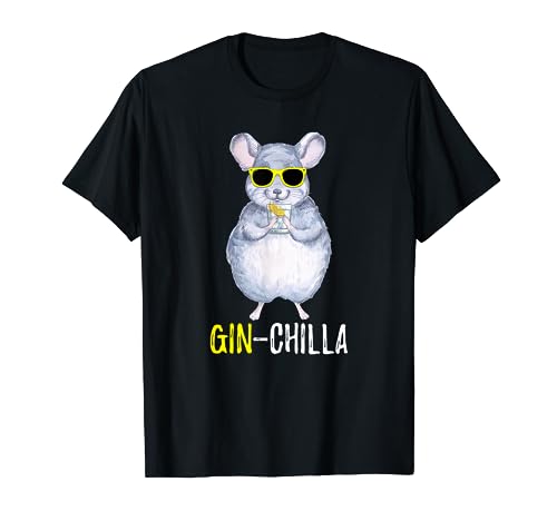 Gin-Glas: Ginchilla Chinchilla Gin Tonic Geschenk für...