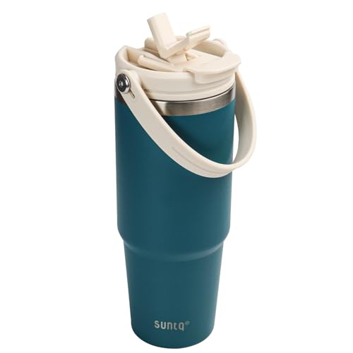 Beste Tumbler Platz 12: SUNTQ 30oz Tumbler mit Griff und...