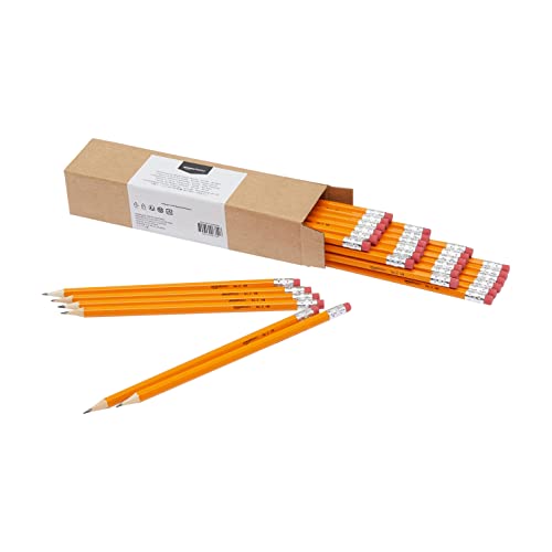 Beste Bleistift Platz 5: Amazon Basics - Holzgefasste...