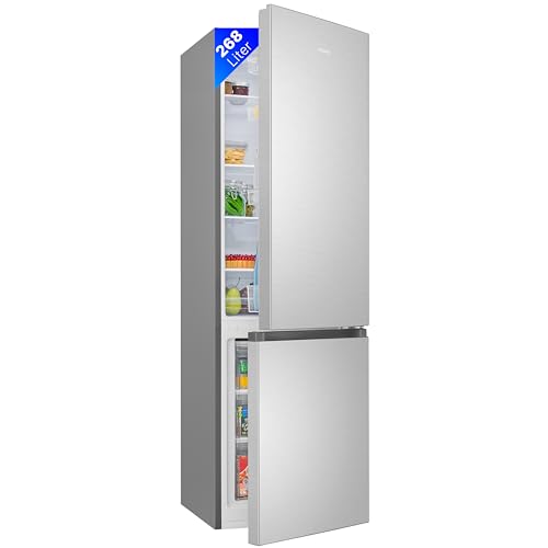 Kühl-Gefrierkombination: Bomann® Kühlschrank mit Gefrierfach 180cm hoch |...