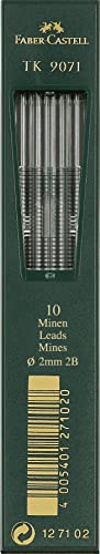 Beste Bleistiftmine Platz 12: Faber-Castell 127102 - 10 Fallminen...