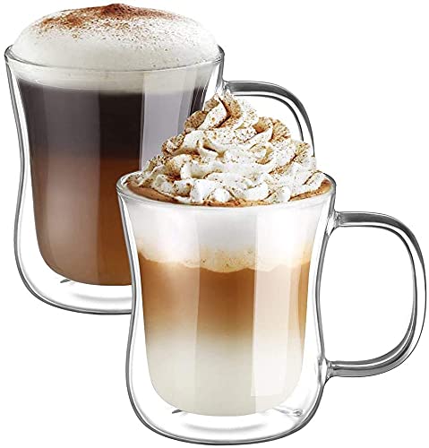 Kaffeeglas Tests & Sieger: ecooe Doppelwandige Latte Macchiato...
