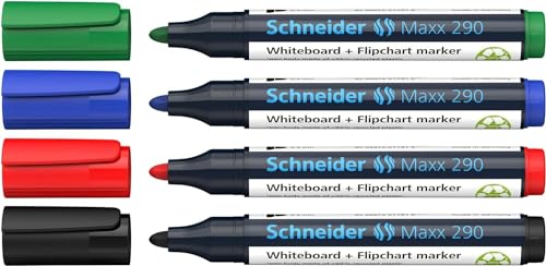 Beste Whiteboard-Marker Platz 5: Schneider Maxx 290 Marker (für...