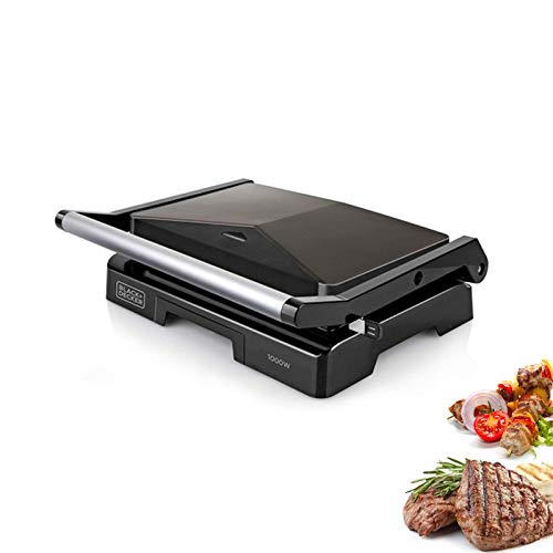 Beste Kontaktgrill Platz 20: BLACK+DECKER BXGR1000E...