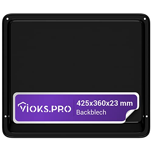 : Vioks.pro Backblech 425x360 x23 mm emailliert...