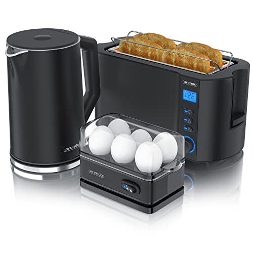 Frühstücksset: Arendo - Wasserkocher mit Toaster SET und...