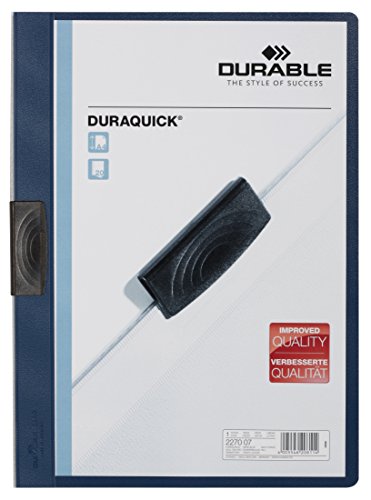 Beste DIN A4 Klemmhefter Platz 20: DURABLE 2270-07 Klemmhefter...