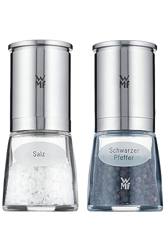 : WMF De Luxe Salz und Pfeffermühle Set 2-teilig,...