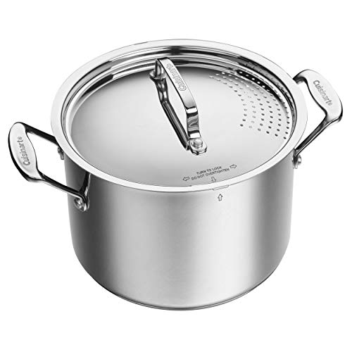 Beste Pastatopf Platz 19: Cuisinart 766S-22 Pastatopf aus...