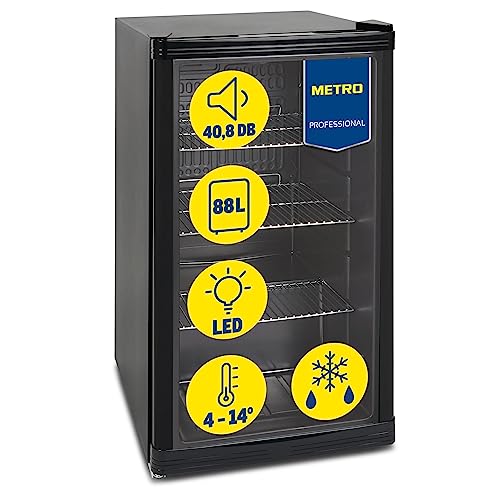 Getränkekühlschrank: METRO Professional Mini-Kühlschrank GPC1088, 88...