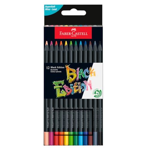 Beste Buntstift Platz 6: FABER-CASTELL 116412 - Buntstifte...