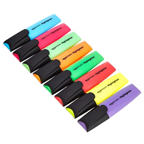 Beste Textmarker Platz 4: Amazon Basics Textmarkers in...