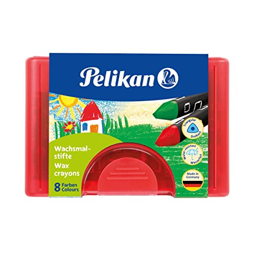 Beste Wachsmalstift Platz 6: Pelikan 722942 - Wachsmalstifte...