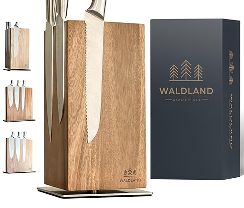 Messerblock: WALDLAND Premium Messerblock ohne Messer I...