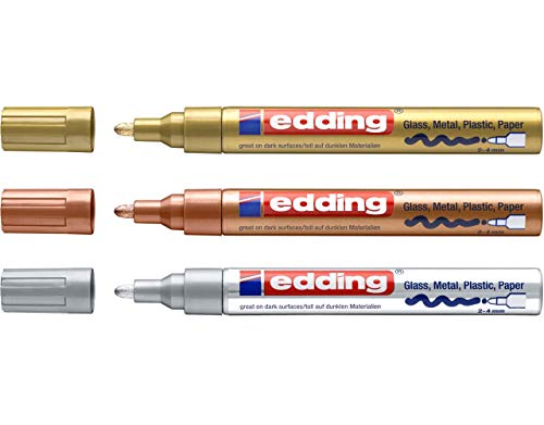 Beste Lackmarker Platz 20: EDDING 750 Lackmarker 3er Sparpaket...