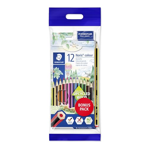 Beste Buntstift Platz 2: STAEDTLER Buntstifte Noris colour,...