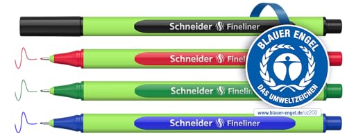 Beste Fineliner Platz 7: Schneider Line-Up Fineliner...