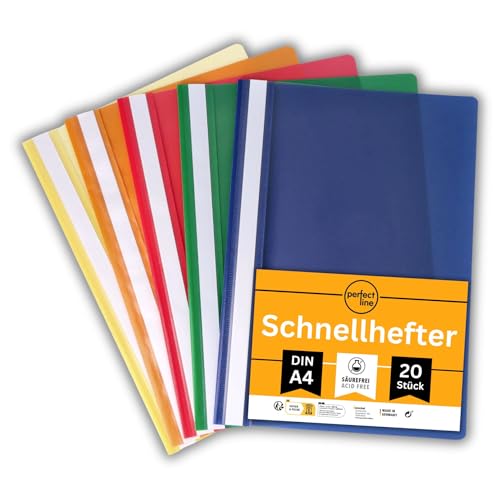 Beste Schnellhefter Platz 10: perfect line • 20 Schnellhefter...