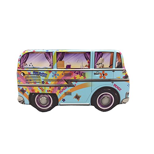 stylebox Blechdose Mini Camper Van Hippy 17x9x7 cm...