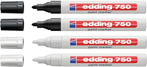 Beste Lackmarker Platz 16: edding Lackmarker 750 Industrie,...