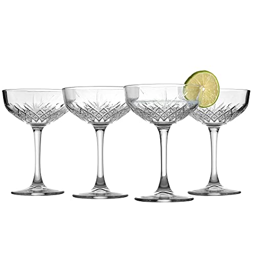 Beste Martini-Glas Platz 13: Pasabahce Glas Timeless Packung 4...